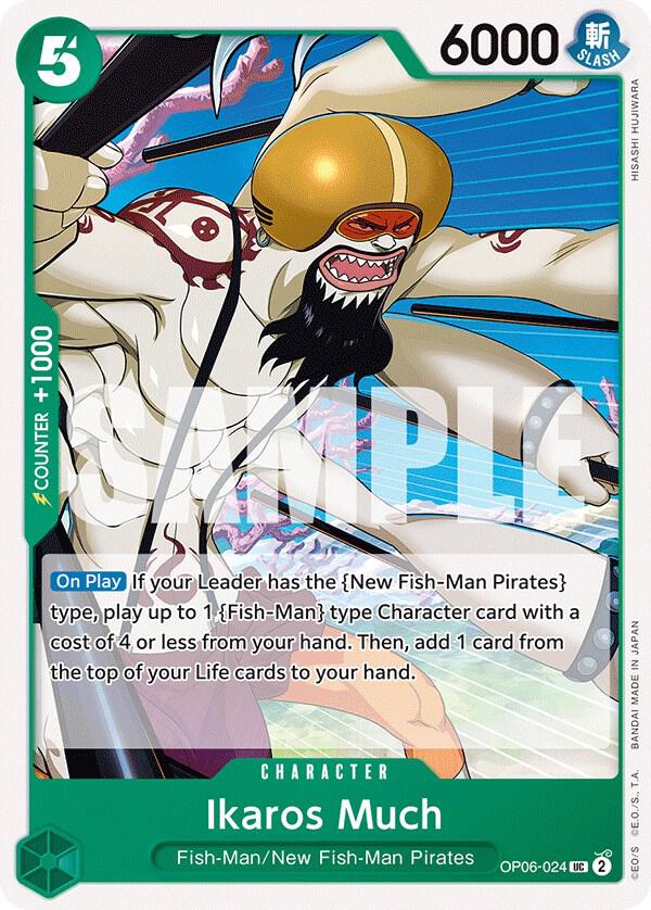 Ikaros Much UC Wings of the Captain OP06-024 NM