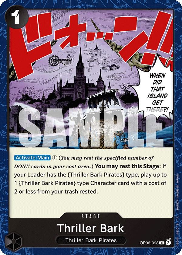 Thriller Bark C Wings of the Captain OP06-098 NM
