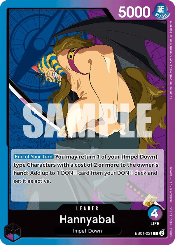 Hannyabal L Extra Booster: Memorial Collection EB01-021 NM