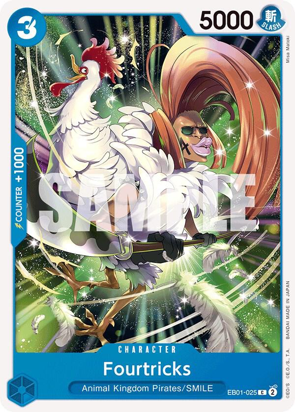 Fourtricks C Extra Booster: Memorial Collection EB01-025 NM