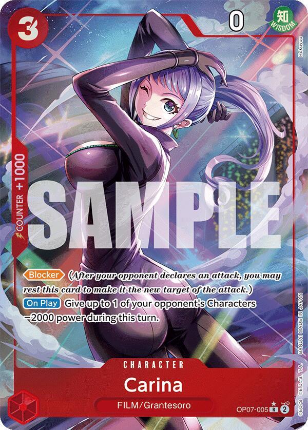 Carina (Parallel) R 500 Years in the Future OP07-005 NM