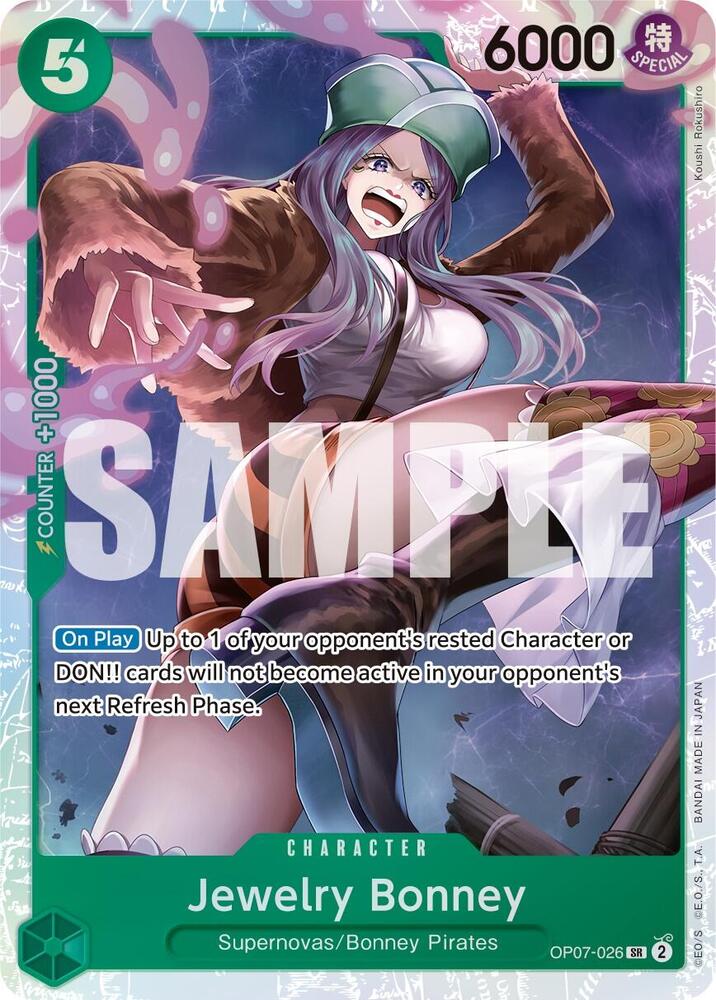 Jewelry Bonney (026) SR 500 Years in the Future OP07-026 NM