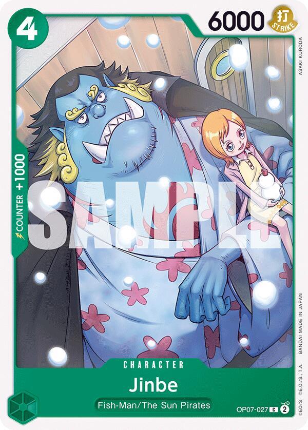 Jinbe (027) C 500 Years in the Future OP07-027 NM
