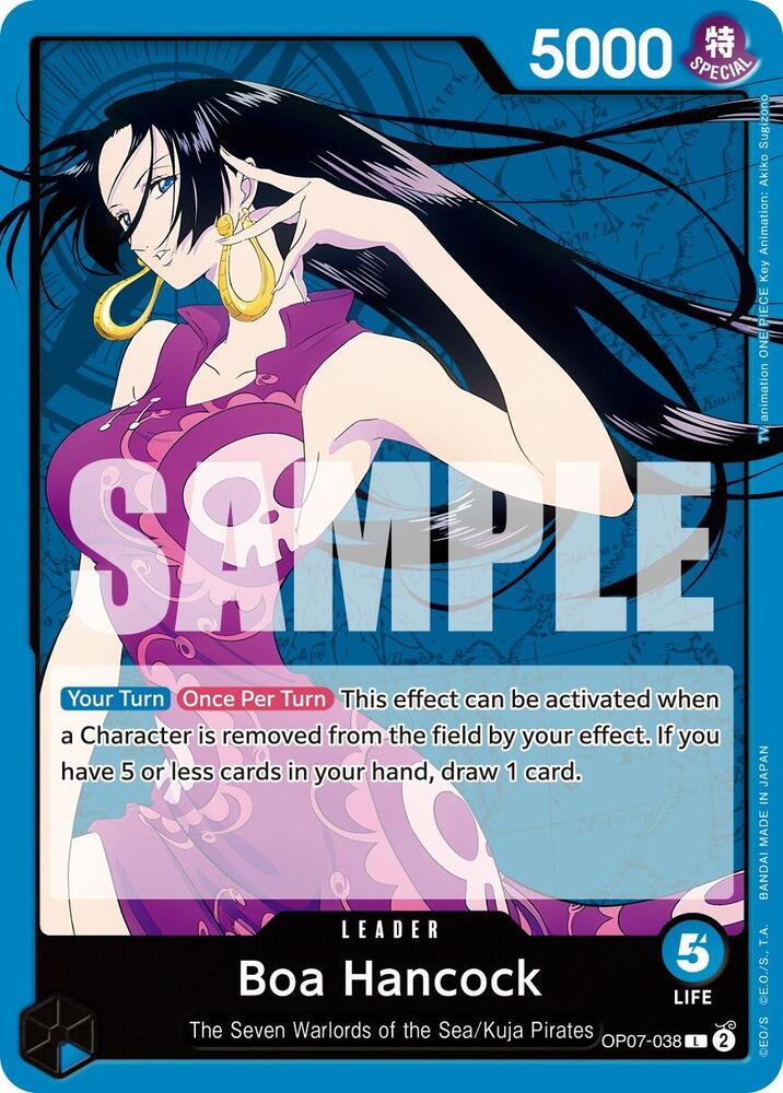 Boa Hancock (038) L 500 Years in the Future OP07-038 NM