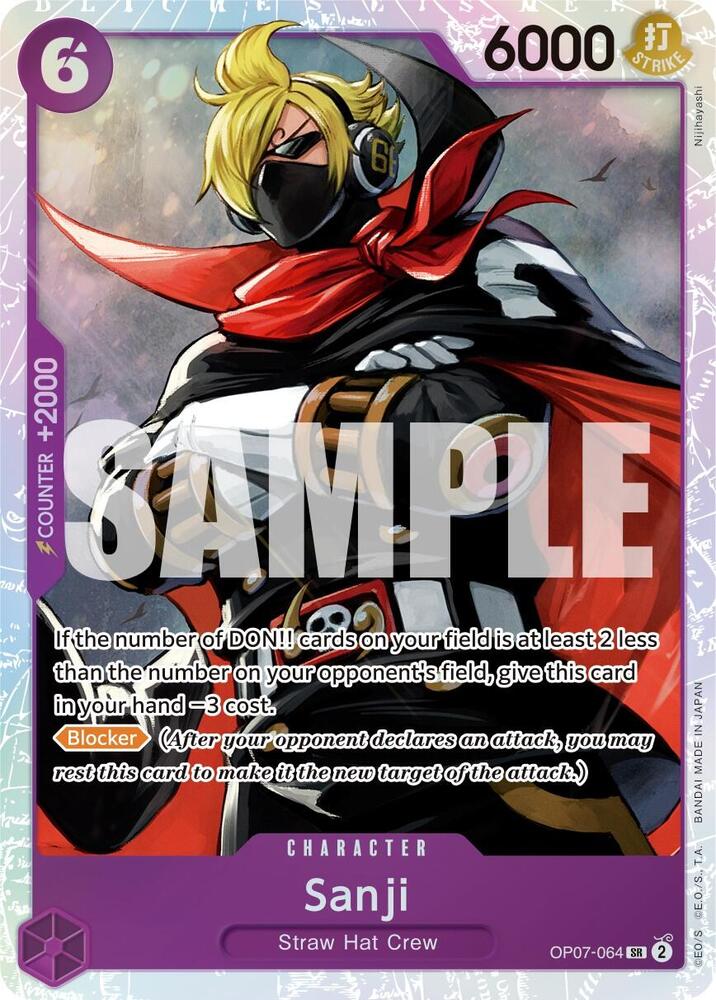 Sanji SR 500 Years in the Future OP07-064 NM