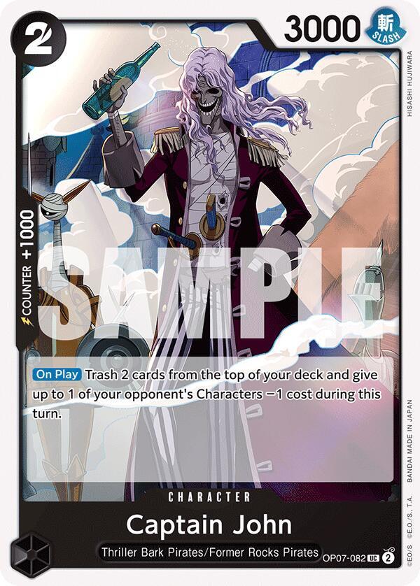 Captain John UC 500 Years in the Future OP07-082 NM