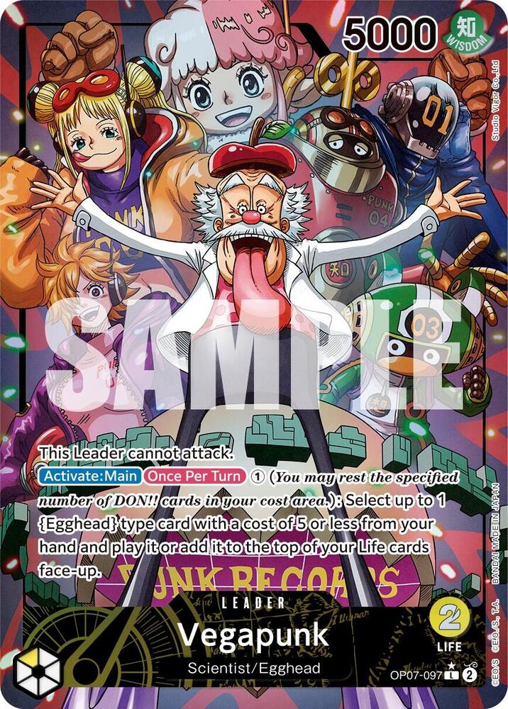 Vegapunk (Parallel) L 500 Years in the Future OP07-097 NM