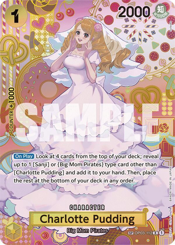Charlotte Pudding (SP) R Two Legends OP03-112 NM