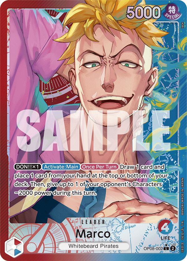 Marco (Parallel) L Two Legends OP08-002 NM