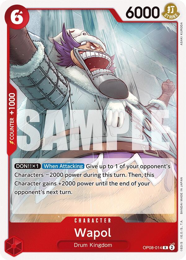 Wapol R Two Legends OP08-014 NM