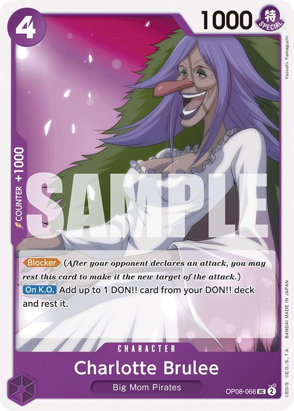 Charlotte Brulee UC Two Legends OP08-066 NM