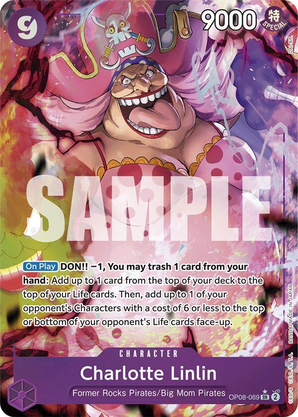 Charlotte Linlin (Parallel) SR Two Legends OP08-069 NM