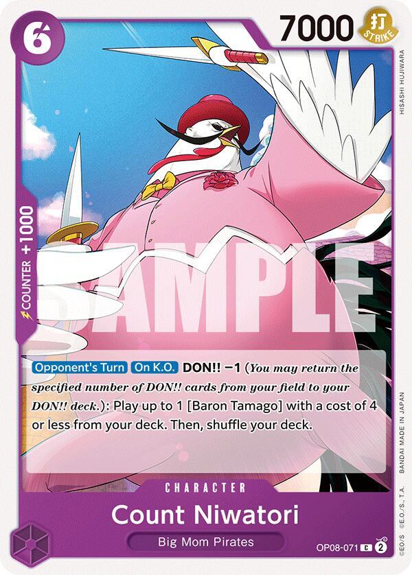 Count Niwatori C Two Legends OP08-071 NM
