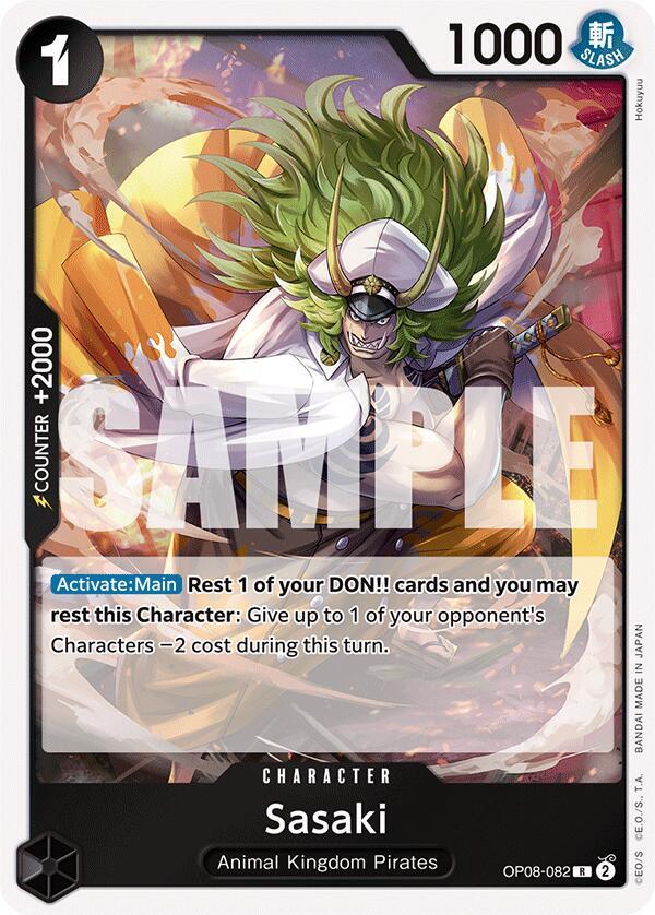Sasaki R Two Legends OP08-082 NM