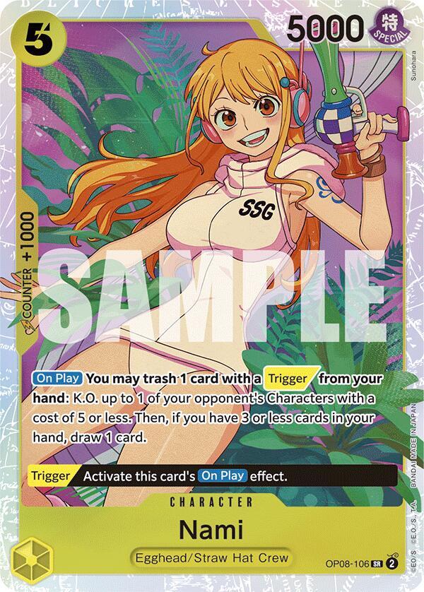 Nami SR Two Legends OP08-106 NM