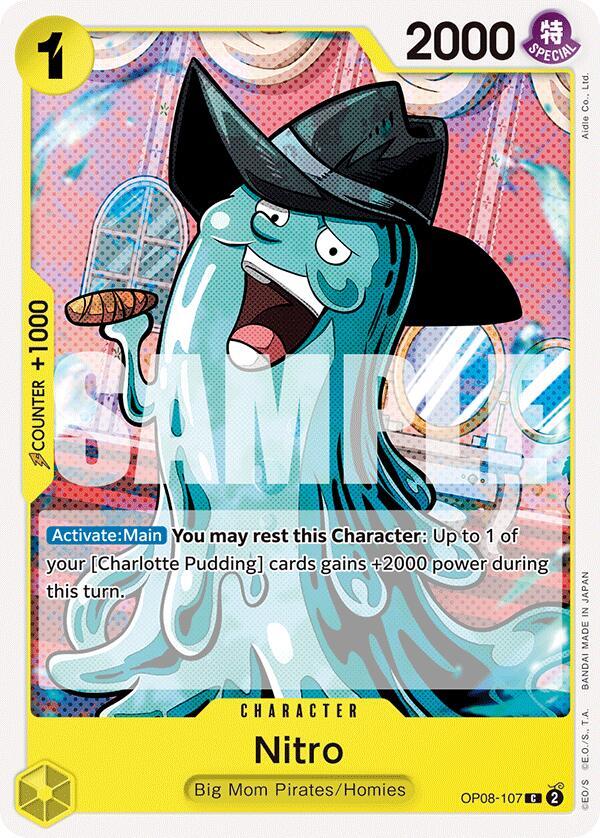 Nitro C Two Legends OP08-107 NM