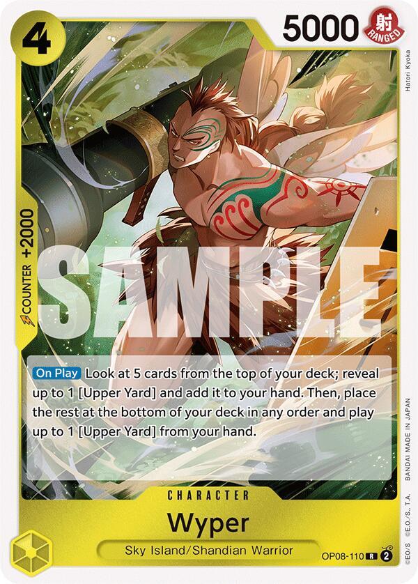 Wyper R Two Legends OP08-110 NM