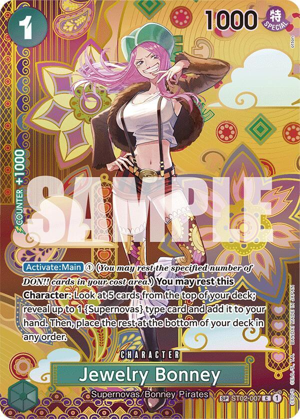 Jewelry Bonney (SP) C Two Legends ST02-007 NM