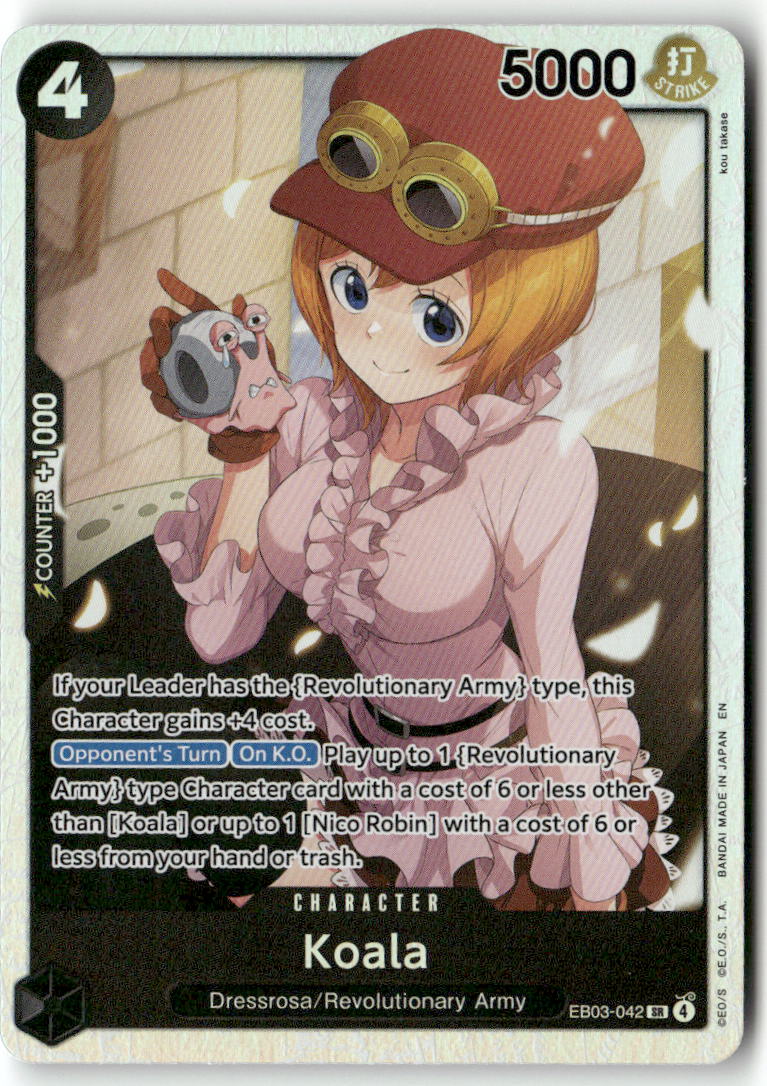 Koala SR Extra Booster: One Piece Heroines Edition EB03-042 NM