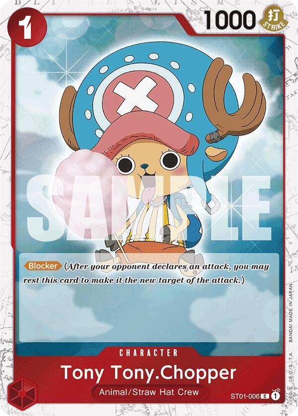 Tony Tony.Chopper (ST01-006) (Jolly Roger Foil) C Premium Booster -The Best- ST01-006 NM