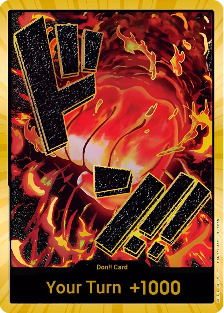 DON!! Card (Sakazuki) (Gold) DON!! Premium Booster -The Best- NM