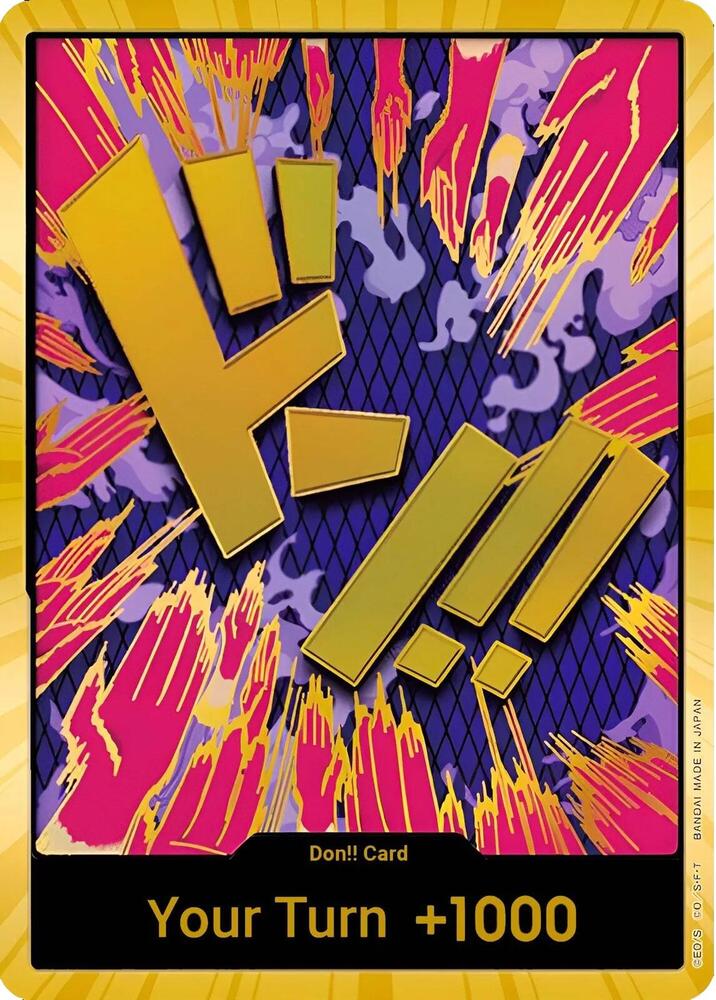 DON!! Card (Ivankov) (Gold) DON!! Premium Booster -The Best- NM
