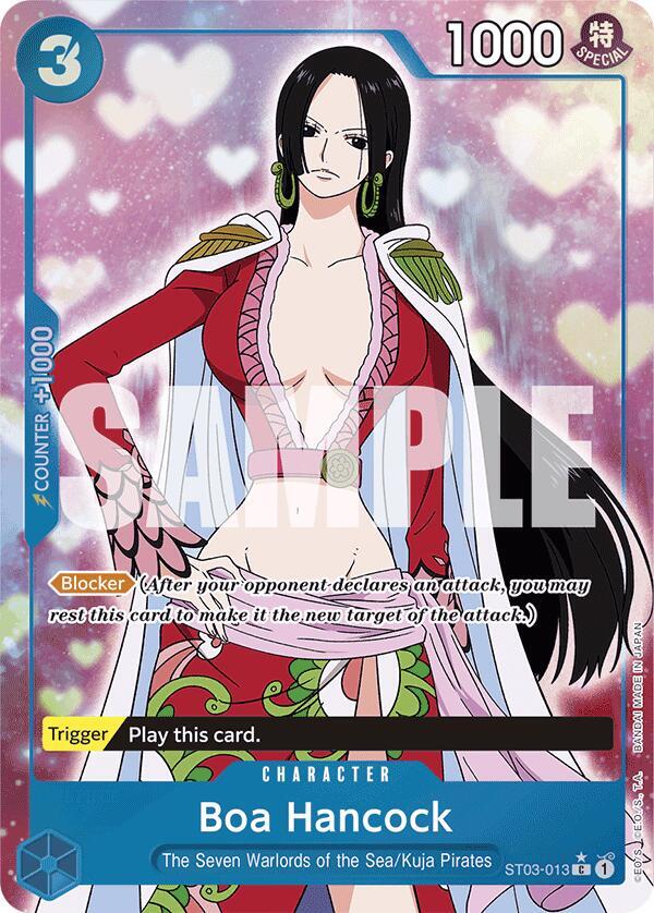 Boa Hancock (ST03-013) (Full Art) C Premium Booster -The Best- ST03-013 NM