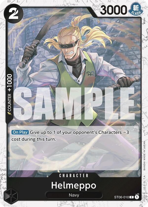 Helmeppo (Jolly Roger Foil) C Premium Booster -The Best- ST06-010 NM