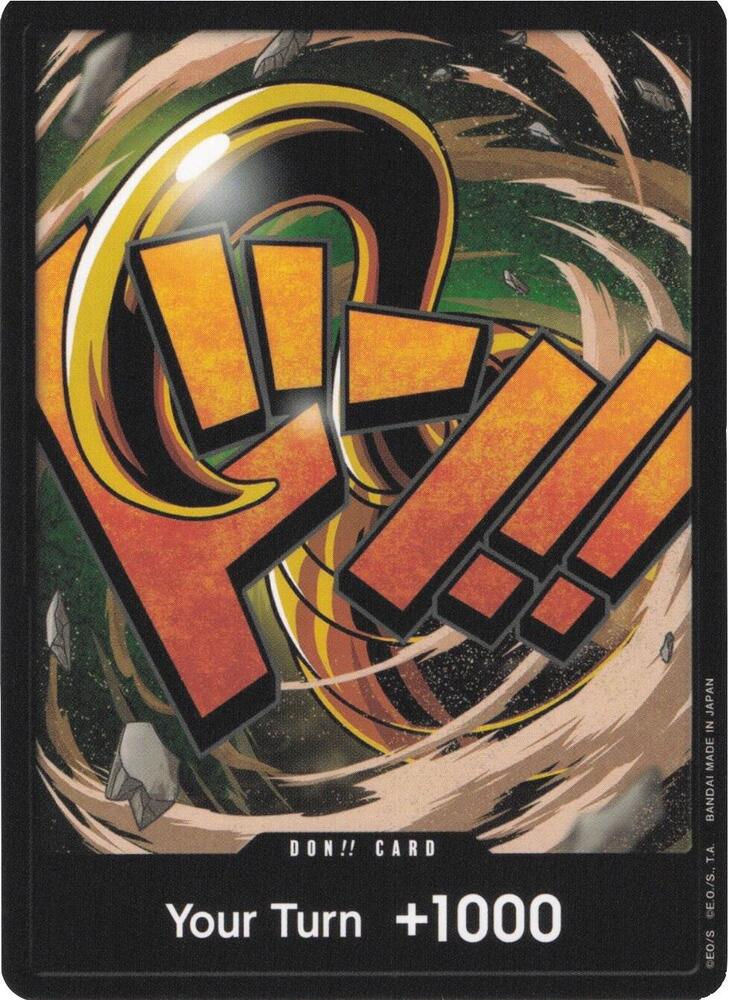 DON!! Card (Crocodile) DON!! Premium Booster -The Best- NM