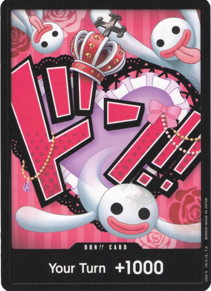 DON!! Card (Perona) DON!! Premium Booster -The Best- NM