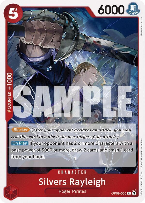 Silvers Rayleigh R Emperors in the New World OP09-005 NM