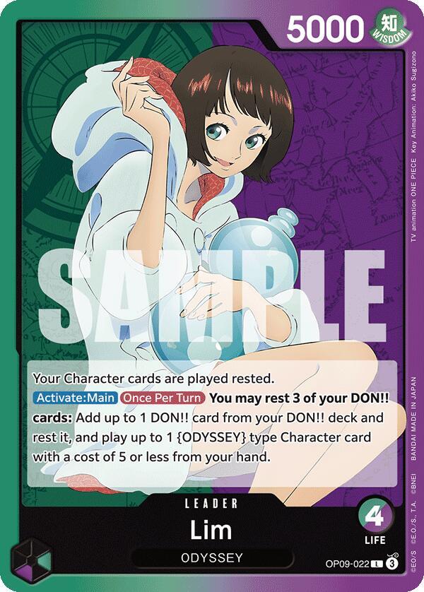 Lim (022) L Emperors in the New World OP09-022 NM
