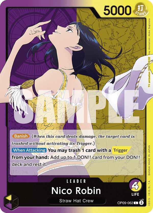 Nico Robin (062) L Emperors in the New World OP09-062 NM