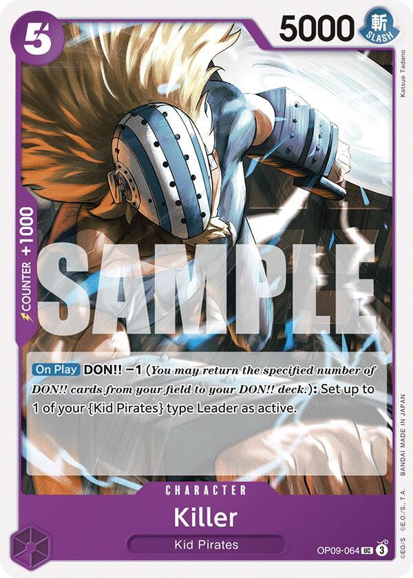 Killer UC Emperors in the New World OP09-064 NM