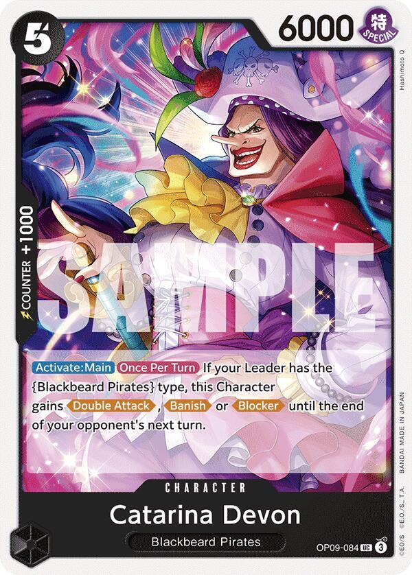 Catarina Devon UC Emperors in the New World OP09-084 NM