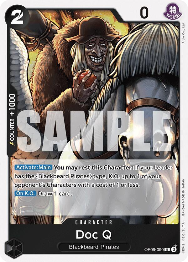 Doc Q R Emperors in the New World OP09-090 NM