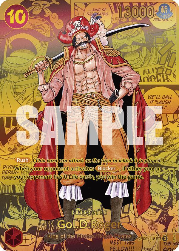 Gol.D.Roger (Manga) SEC Emperors in the New World OP09-118 NM