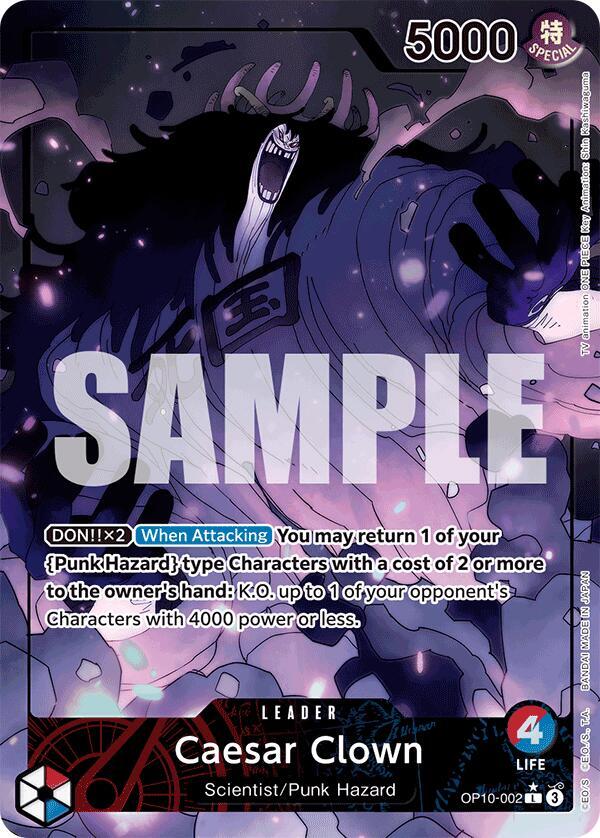 Caesar Clown (002) (Parallel) L Royal Blood OP10-002 NM