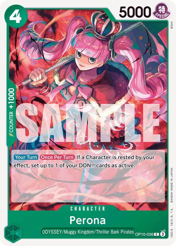 Perona (036) C Royal Blood OP10-036 NM
