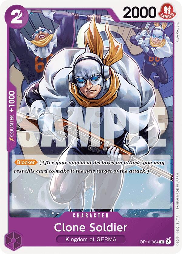 Clone Soldier C Royal Blood OP10-064 NM