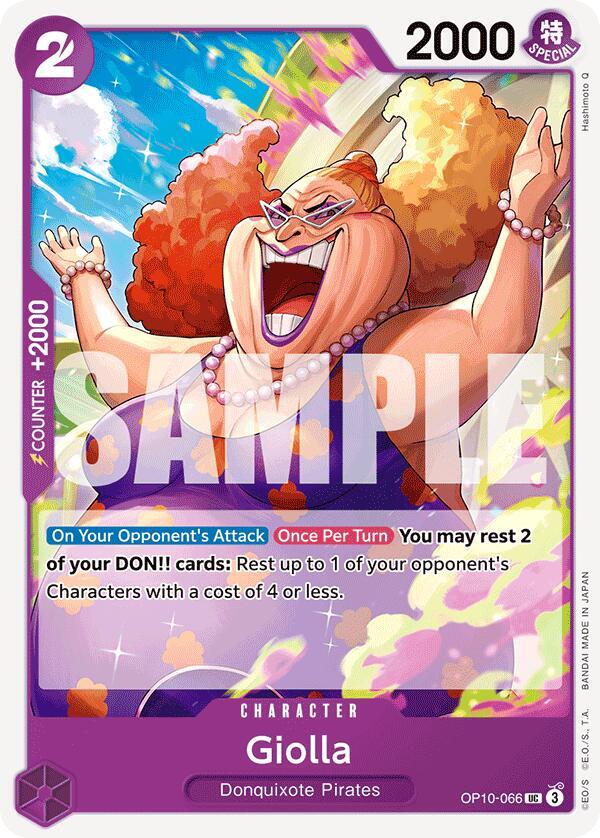 Giolla UC Royal Blood OP10-066 NM