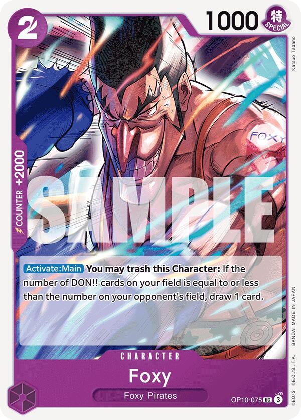 Foxy UC Royal Blood OP10-075 NM