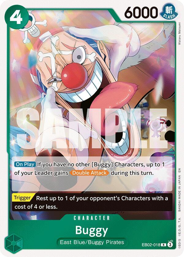 Buggy R Extra Booster: Anime 25th Collection EB02-018 NM