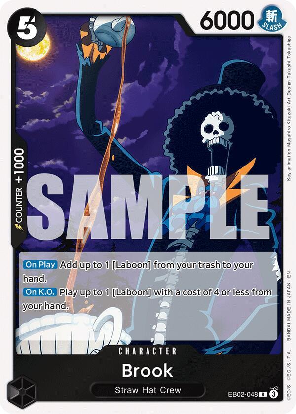 Brook R Extra Booster: Anime 25th Collection EB02-048 NM