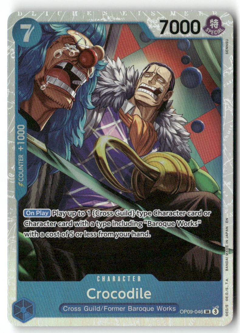 Crocodile (046) SR Emperors in the New World OP09-046 NM