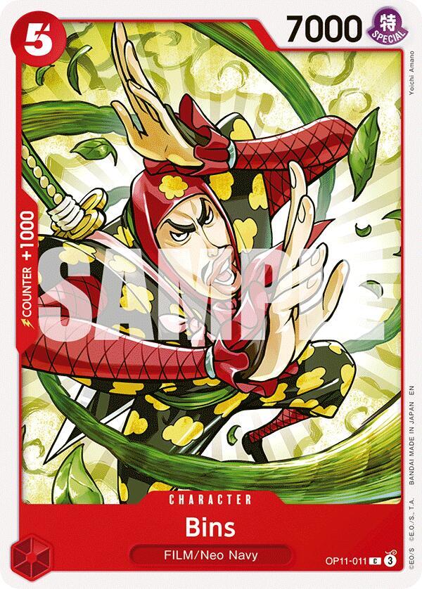 Bins C A Fist of Divine Speed OP11-011 NM