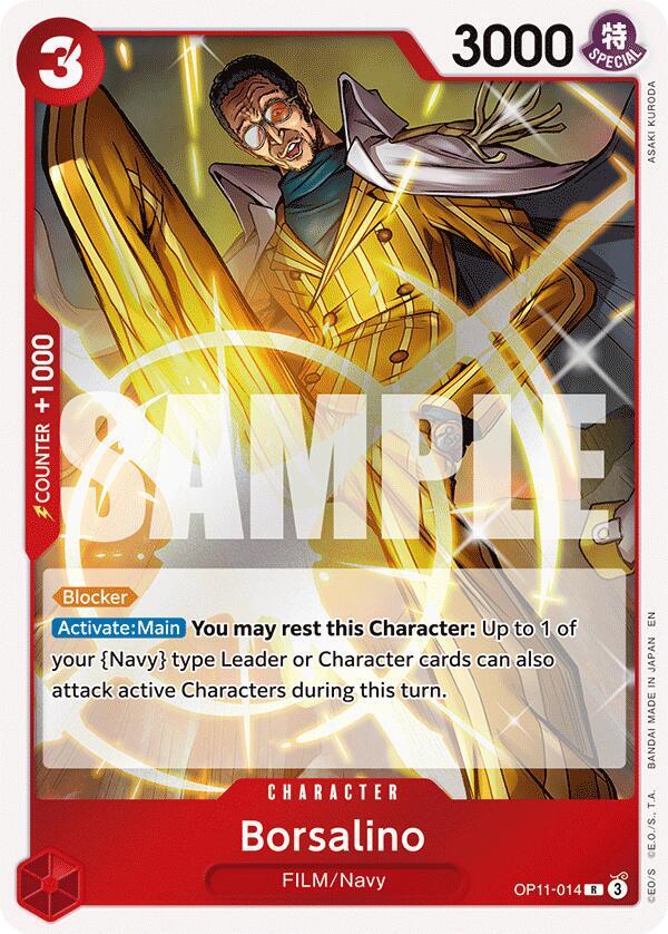 Borsalino R A Fist of Divine Speed OP11-014 NM