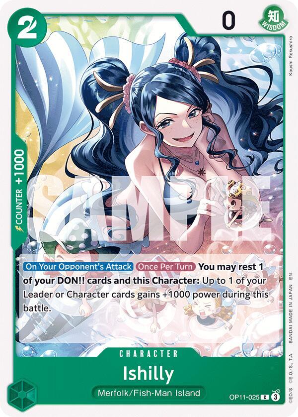 Ishilly C A Fist of Divine Speed OP11-025 NM