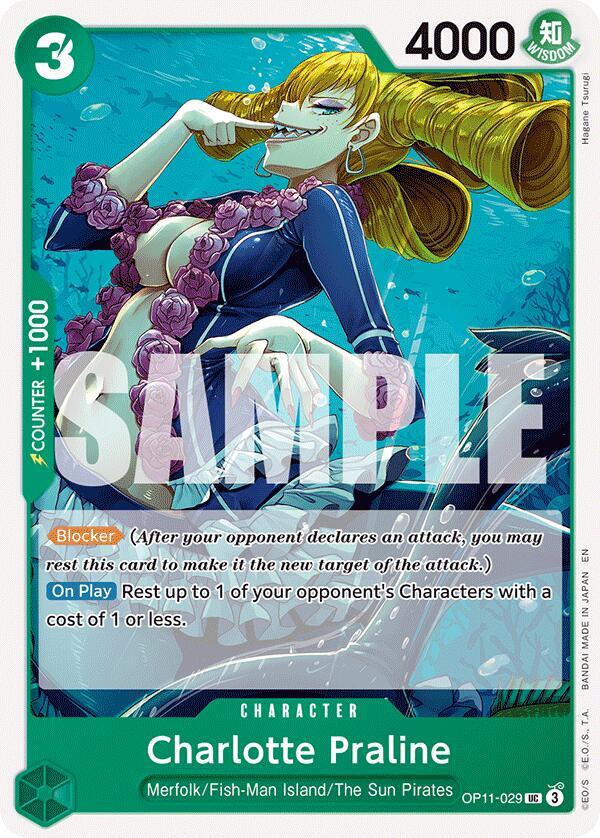 Charlotte Praline UC A Fist of Divine Speed OP11-029 NM