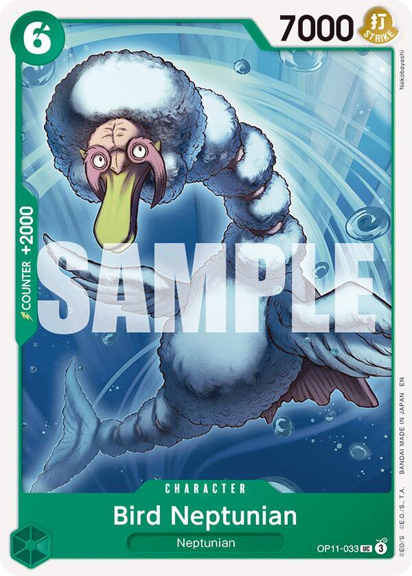 Bird Neptunian UC A Fist of Divine Speed OP11-033 NM